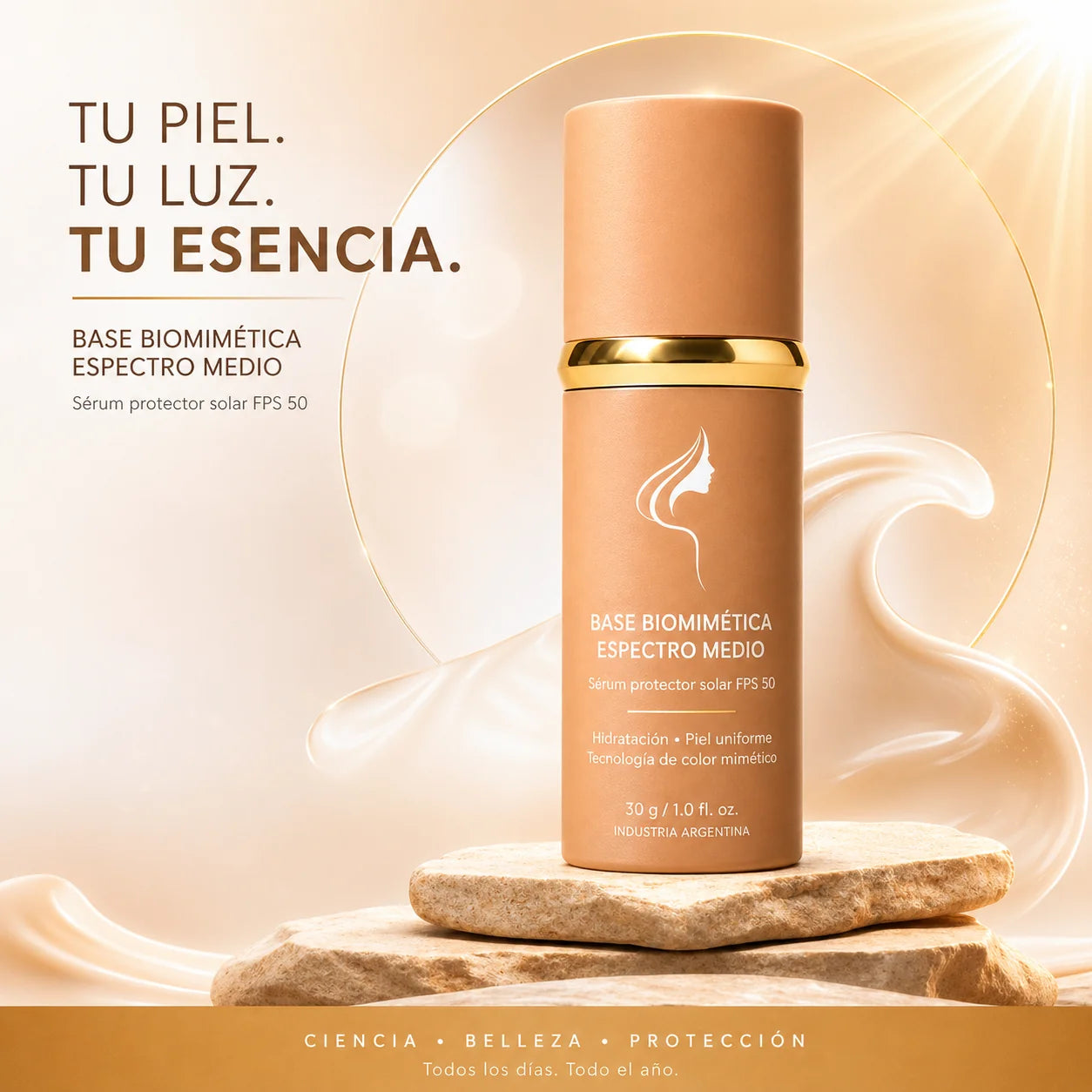 Biommic Foundation – Base Líquida Hidratante que Cambia de Color